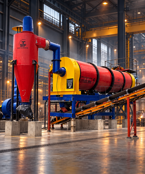 Shiva Techno Fab - Fly Ash Dryer Manufacturers in Gujarat.